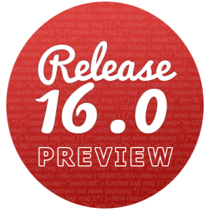 Release 16.0 Preview icon